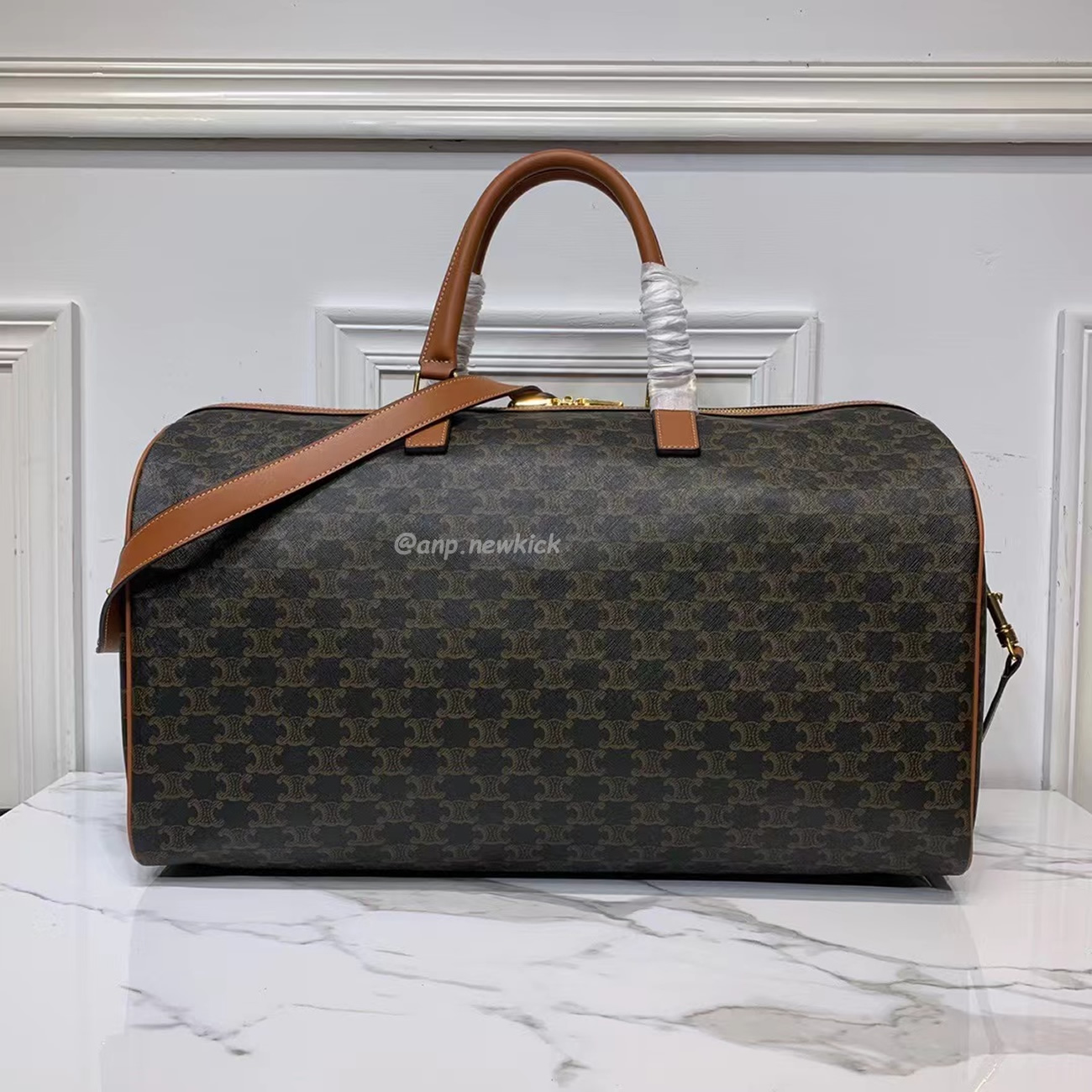 Louis Vuitton Keepall Bandouliere Monogram 50 Navy Duffel Bag (75) - newkick.vip